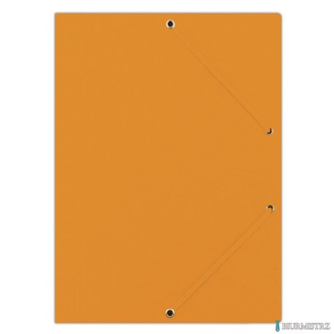 Teczka preszpan z gumką A4 pomarańczowa 8643080-12PL DONAU (X)