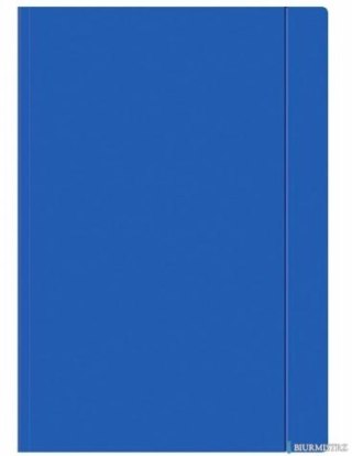 Teczka z gumką A4+ niebieska 3075 INTERDRUK