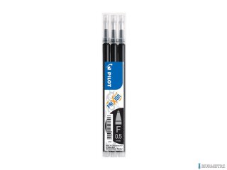 Wkład FRIXION BALL/CLICKER 0.5 czarny PIBLS-FR5-B-S3-E PILOT opakowanie 3szt.