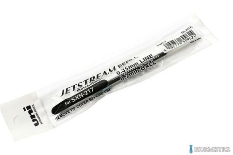 Wkład czarny SXR-7 do pióra SXN-217/157 UNI Jetstream