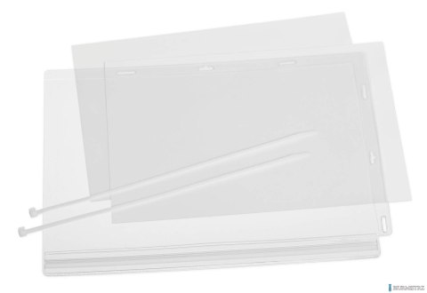 Wodoodporna kieszeń na informację A4, opaska ściągająca Durable (5) 502719