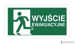 Wyjście ewakuacyjne lewe Z-E001-5 FS 150x300