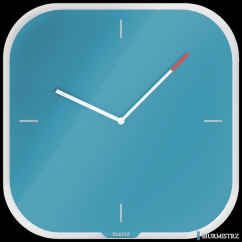 Zegar ścienny Leitz Cosy, niebieski 90170061