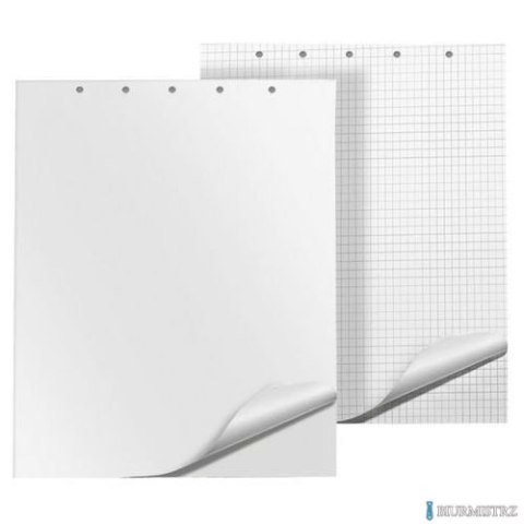 Blok do flipcharta 100x65 20 arkuszy kratka INTERDRUK