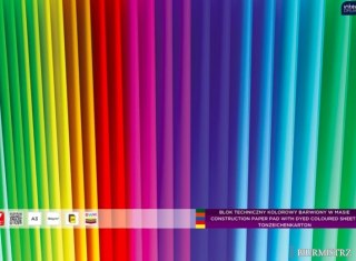 Blok tech.A5 kolor.20k barwiony w masie INTERDRUK 5932