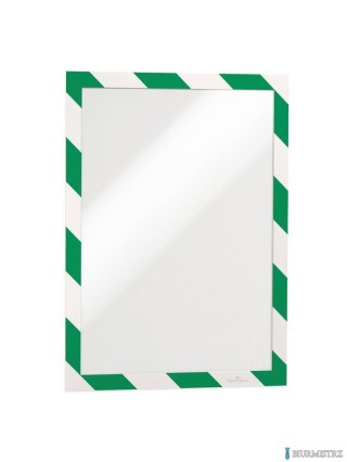 DURAFRAME SECURITY A4 dwukolorowa, samoprzylepna ramka magnetyczna 4944131 DURABLE 2 sztuki