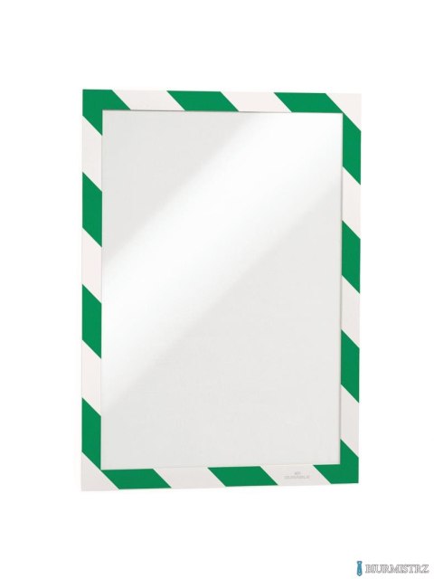 DURAFRAME SECURITY A4 dwukolorowa, samoprzylepna ramka magnetyczna 4944131 DURABLE 2 sztuki