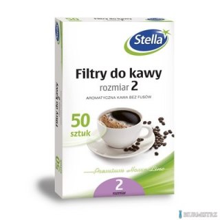 Filtr papierowy do ekspresu rozmiar 2 (50szt.) STELLA 03365