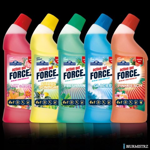 General Fresh Żel do WC ACTION FORCE Miętowy10000 ml 36076