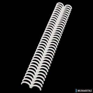 Grzbiety GBC do oprawy Click A4 34R 16mm białe 387340E