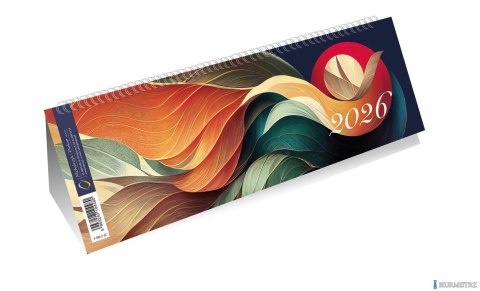 Kalendarz ze spiralką A4 - poziomy 2026 Michalczyk i Prokop T-100-2-22