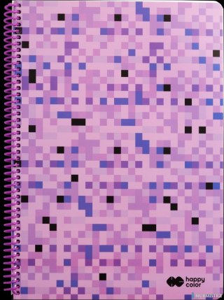Kołonotatnik PIXI 2, B5, 80k, kratka, 80g/m2, Happy Color HA 4742 1825-PI2