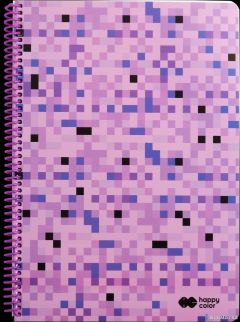 Kołonotatnik PIXI 2, B5, 80k, kratka, 80g/m2, Happy Color HA 4742 1825-PI2