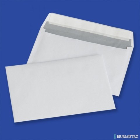 Koperty C6 HK białe 80g (1000szt.) NC samoklejące z paskiem 11032010