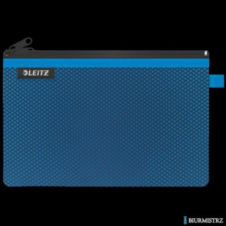 Koszulka z suwakiem z dwoma przegródkami Leitz WOW, rozmiar L, niebieska 40130036