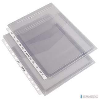 Koszulki A4 na katalogi z klapką (10szt) folia PVC 180mic OF-42 BIURFOL