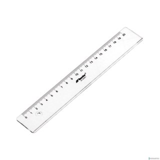 Linijka przezroczysta 20cm 20501 LENIAR