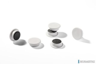 Magnesy do tablic, 21 mm Biały 475202 DURABLE