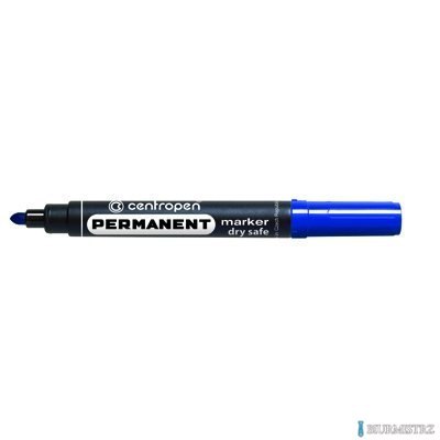Marker 8510 niebieski okrągły DRY SAFE niewysychający CENTROPEN