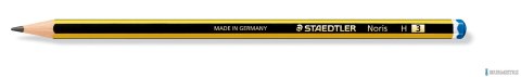 Ołówek Noris, sześciokątny, tw. H, Staedtler S 120-H .