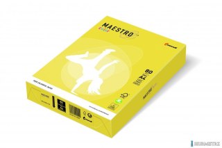 Papier xero MAESTRO COLOR A4 80g CY39 kanarkowy