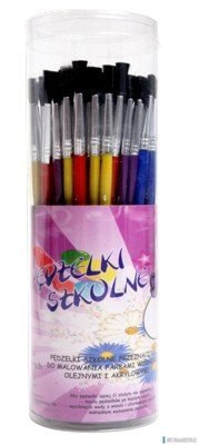 Pędzle w tubie, nr 1 do 6, 72 szt. FIORELLO 170-1428