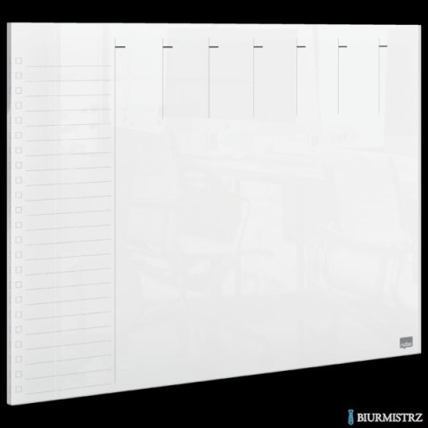 Planer akrylowy tygodniowy na biurko Nobo Home A4 1915614