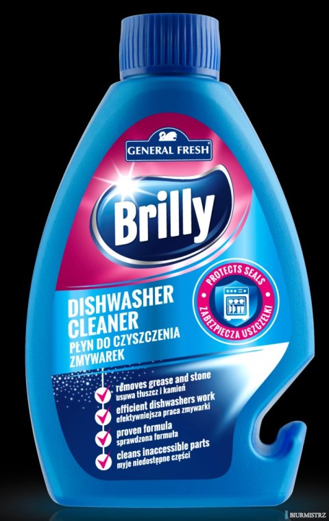 Płyn do czyszczenia zmywarek BRILLY 250ml GENERAL FRESH 08212