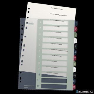 Przekładki plast. do nadruku tekstu na kartę, Leitz Style, 1-12 12380000