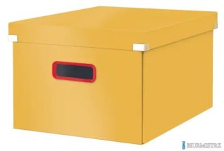 Pudełko do przechowywania Leitz C&S Cosy, średnie, żółte, 53480019