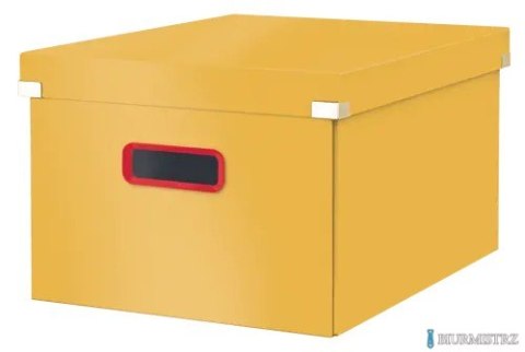 Pudełko do przechowywania Leitz C&S Cosy, średnie, żółte, 53480019