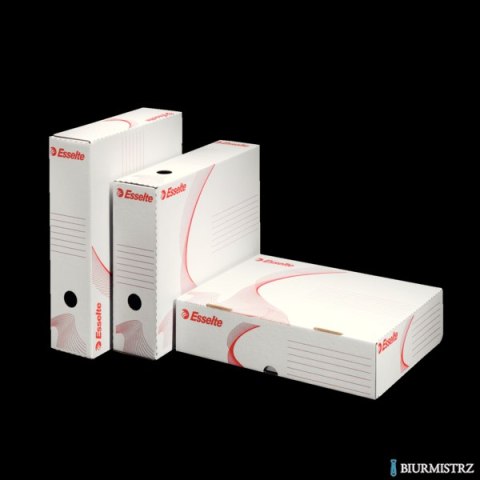 Pudła otwierane z szerszej strony 80mm 10sztuk ESSELTE 128005
