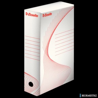 Pudło archiwizacyjne boxy 100 mm, poj. 1000 kartek, biały (10) Esselte, 20172 (X)