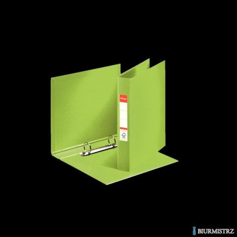 Segregator Esselte A5 z 2 kółkami, grzbiet 40 mm, zielony, , 47686