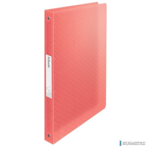 Segregator ringowy Esselte ColourBreeze, 4 RR, 25 mm, koralowy 628437