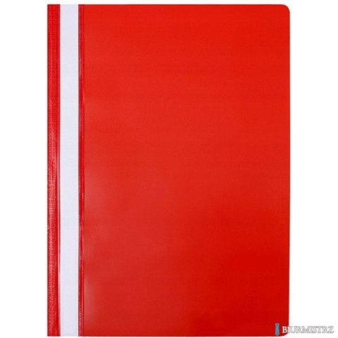 Skoroszyt miękki PP DOTTS (20) czerwony polipropylen SPP-DOT-00-01