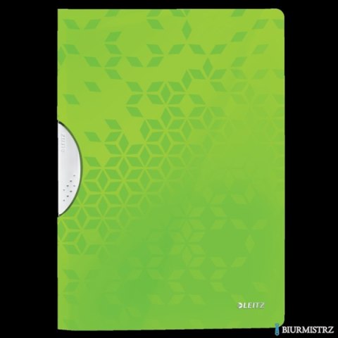 Skoroszyt z klipsem Leitz WOW, zielony 41850054