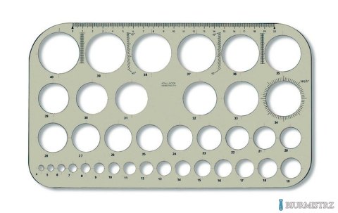 Szablon kołowy wew.Z-37 749161 165X282 KOH I NOOR