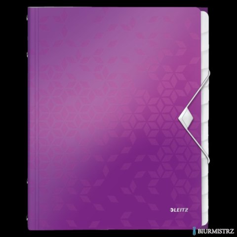 Teczka 12 przekładek A4 200k fioletowa LEITZ WOW 46340062 (X)
