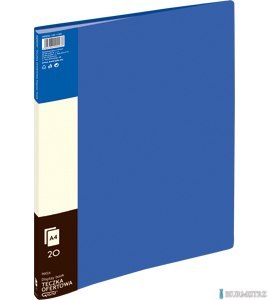 Teczka ofertowa 9002A, niebieski, 20 koszulek GRAND 120-1194