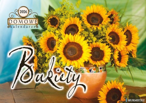 Terminarz Domowy 200x218mm 2026 - Bukiety Michalczyk i Prokop TW-10-3 KALENDARZ jednodzielny 200x285mm
