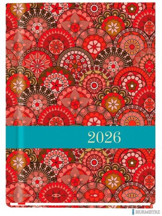 Terminarz MARTA B6 2026 Michalczyk i Prokop T-215F-03 120x165mm kalendarz 1 tydzień na 2 stronach