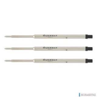 Wkłady do długopisów standard czarne (M) 2139453 opakowanie 12szt. Waterman