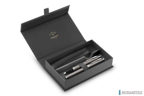 ZESTAW PREMIUM Parker IM czarna laka CT FP+BP+ ETUI 2214458, opkowanie prezentowe