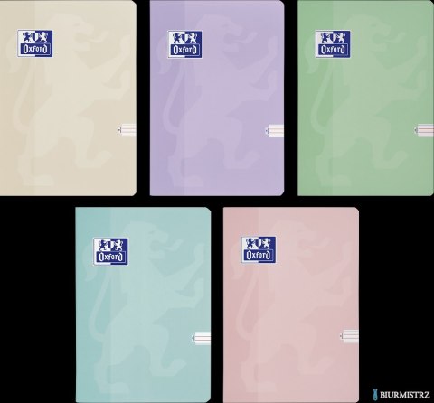 ZESZYT OXFORD TOUCH PASTEL A5 16K 90G LP2K 400175312