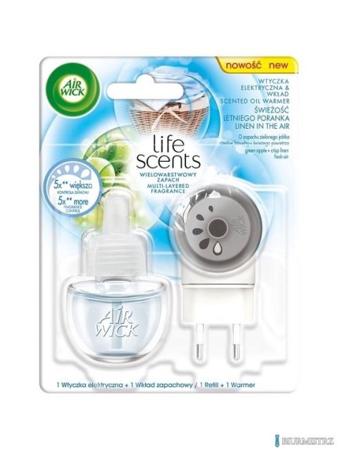 AIR WICK odświeżacz Elektryczny komplet 19ml Świeżość Letniego Poranka 05482