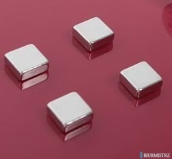 Bardzo mocne magnesy w kształcie kwadratu 6szt. AM150 2X3