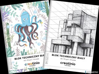 Blok techniczny Top 2000 Creatinio A3 10 kartek 170 g biały 400176668