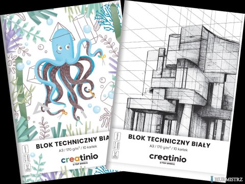Blok techniczny Top 2000 Creatinio A3 10 kartek 170 g biały 400176668