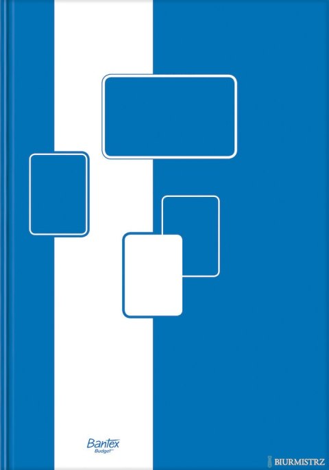 Brulion BANTEX BUDGET A5 96 kartek 60gr. 400116556